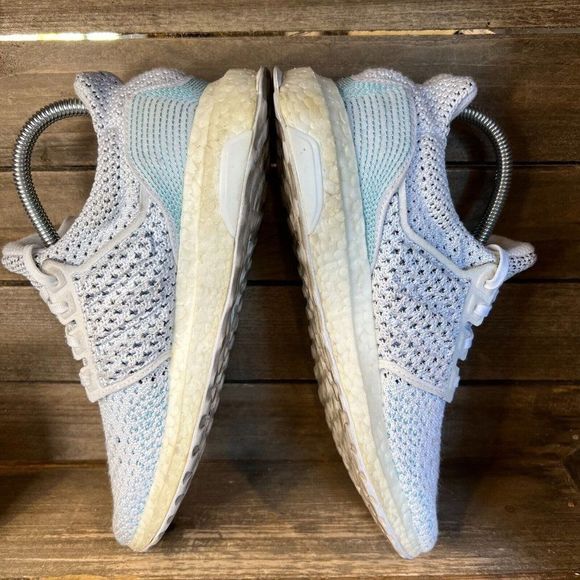 Mens Adidas UltraBoost LTD Parley White Athletic Running Sneakers Shoes Size 6.5 - Picture 4 of 6